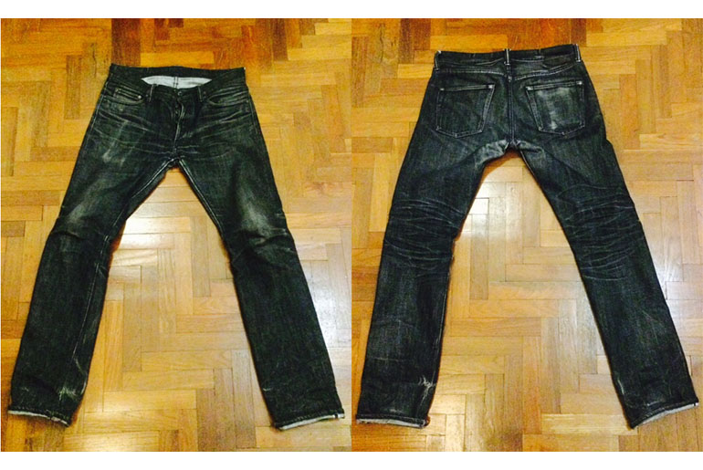 Fade of the Day – Pure Blue Japan x The Denim Store (11 Months, 2 Washes, 1 Soak)
