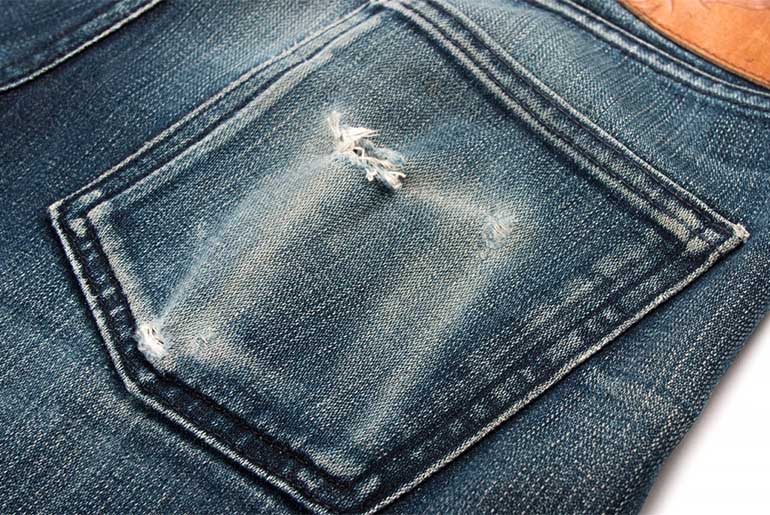 Fade of the Day – Naked & Famous Indigo Broken Twill (Unknown Months, Unknown Washes)