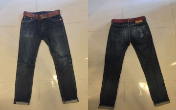 Uniqlo Slim Fit (2 Years, 5 Washes) - Fade of the Day
