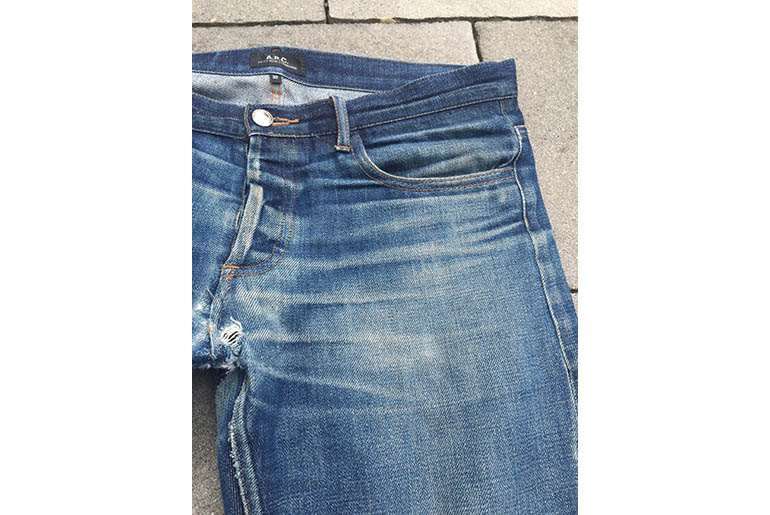 Fade of the Day – A.P.C. Petit New Standard (1 Year, 2 Washes, 2 Soaks)