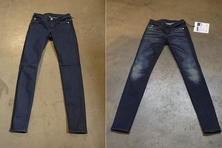 Isko and Tonello Denim Before and After Lasering