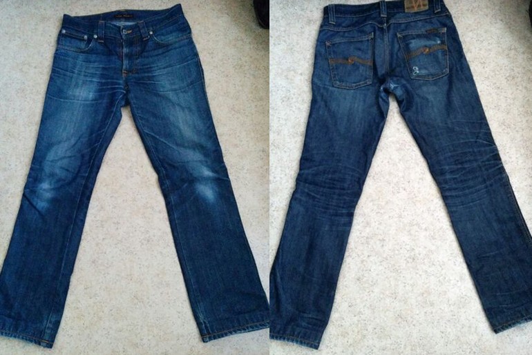 Fade of the Day – Nudie Slim Jim (3 Years, 3 Months, 4 Washes, 1 Soak)