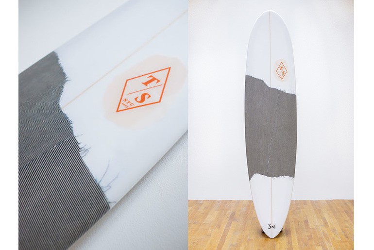 3×1 x Token Surfboards Denim Inlaid Surfboards
