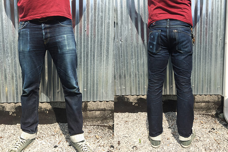 Fade of the Day – Imogene + Willie Barton Slim Rigid (9 Months, 2 Washes)