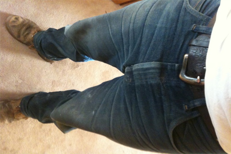 Fade of the Day – Rustler Regular Fit Boot Jean Rigid (3 Months, 1 Soak)