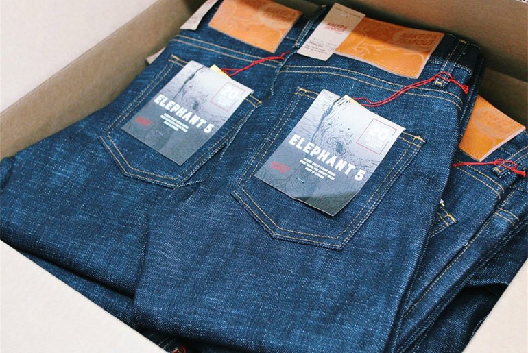 Naked and Famous Elephant 5 Jeans