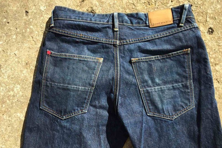 Fade of the Day – Hiut Denim Co. Organic TapR (1 Year, 6 Months, 3 Washes)
