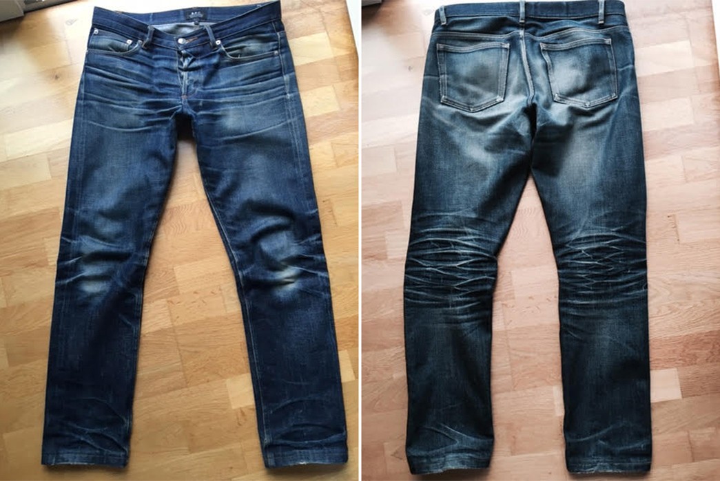 Fade of the Day - A.P.C. Petit Standard (20 Months, 3 Washes)