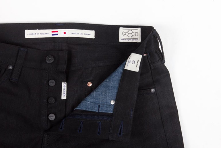 Benzak Denim Developers – Black Black and Heavy Slub Jeans
