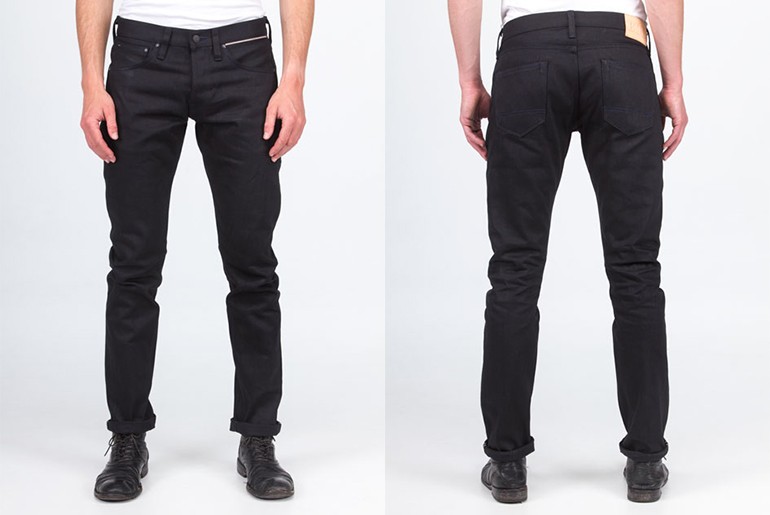 Benzak Denim Developers – Black Black and Heavy Slub Jeans