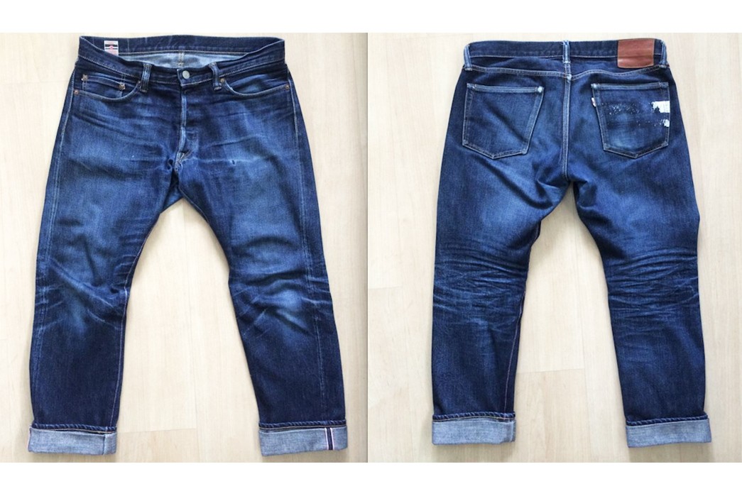 Fade of the Day – Momotaro Vintage Label 0201 (7 months, 2 soaks)