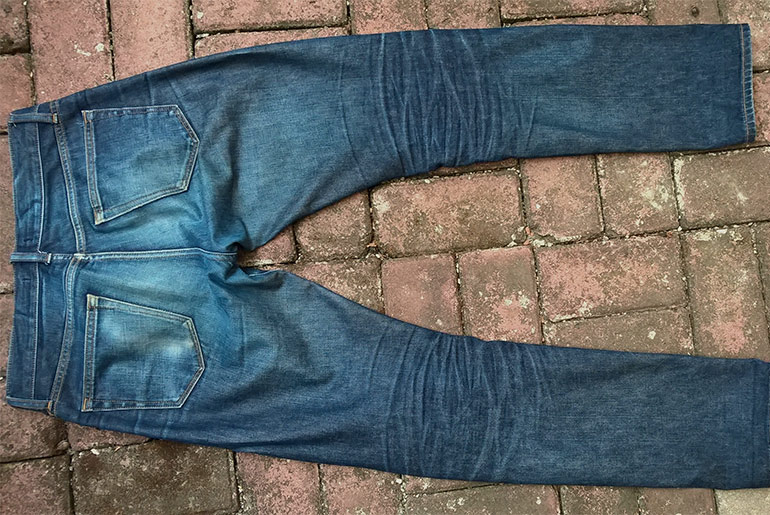 Fade of the Day – Uniqlo Slim Fit Straight Selvedge (1 Year, Unknown Washes)