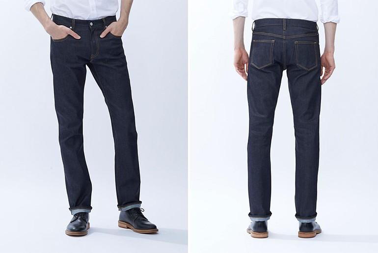 Fade of the Day – Uniqlo Slim Fit Straight Selvedge (8 Months, 1 Soak)
