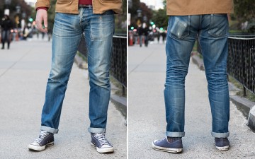 SuperDry Japan (7 Months, 2 Washes) - Fade of the Day