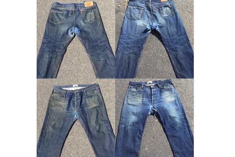 Fade of the Day – Levi’s 501 STF (4 Years, 6 Months, 1 Wash)