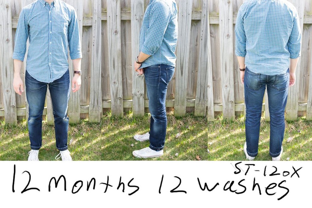Fade of the Day – 3Sixteen ST-120x (1 Year, 12 Washes)