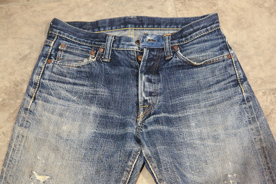 Fade Friday – Samurai S0500XX (7 Years, 6 Months, Unknown Washes)