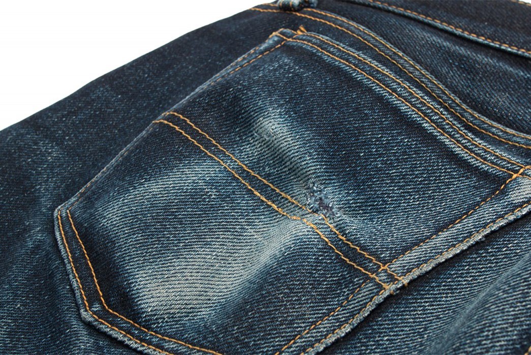 Fade of the Day – Kamikaze Attack 24 oz. Limited Edition Selvedge (1 Year, Unknown Washes)