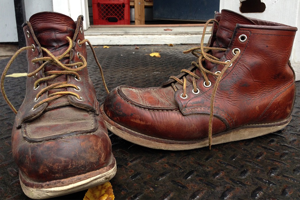 red wing 875 moc toe boot