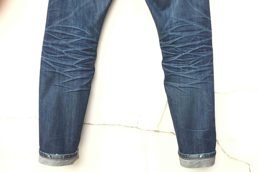 Fade of the Day – Superdry Japanese Selvedge (1 Year, 5 Washes, 1 Soak)
