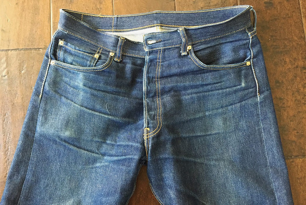 Fade of the Day – Levi’s 501 STF (2 Years, 6 Months, 1 Soak)