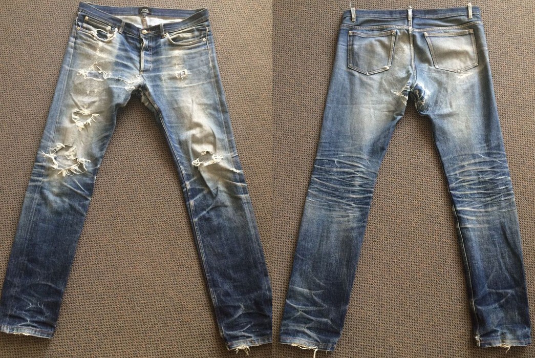 Fade Friday – A.P.C. Petit Standard (3 Years, 1 Month, 3 Washes)