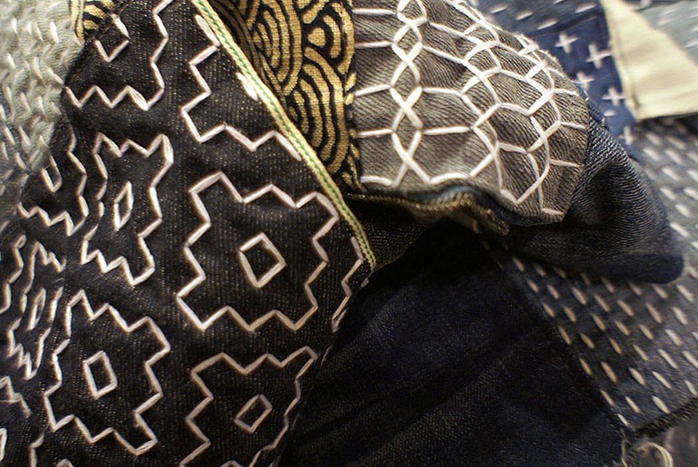 Boro Vest Close Up