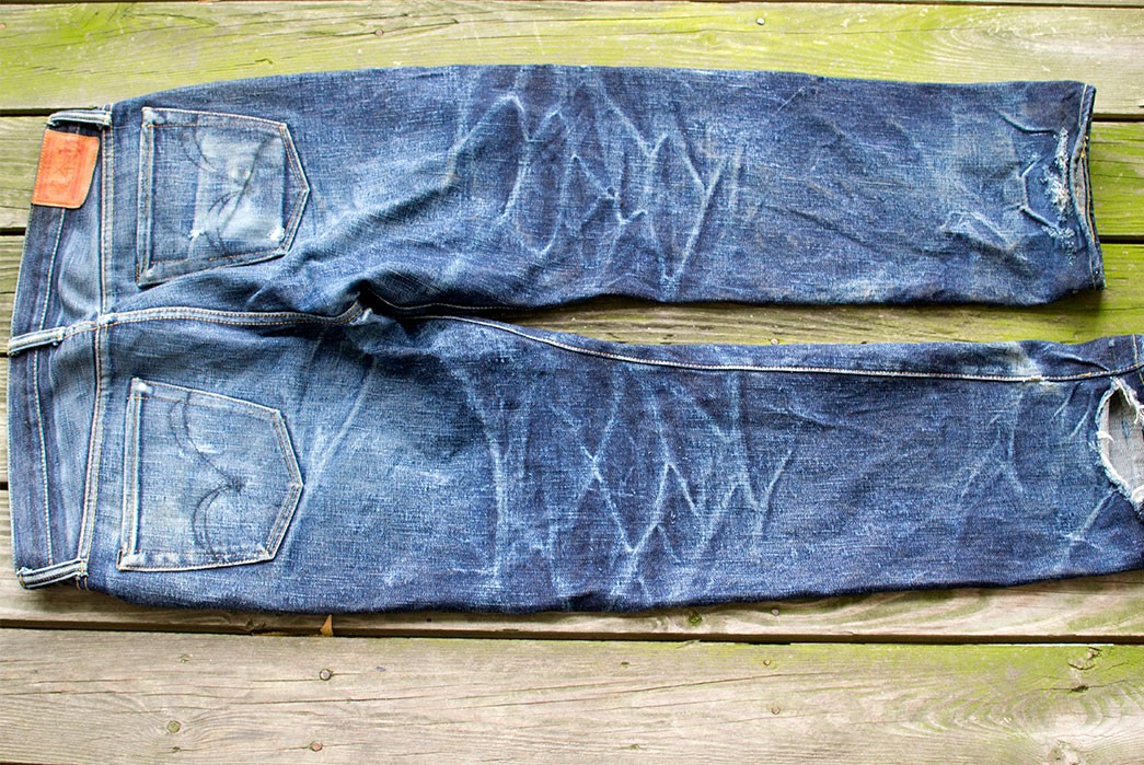 Fade Friday – Samurai Jeans S710xx (29 months, 2 washes, 1 soak)