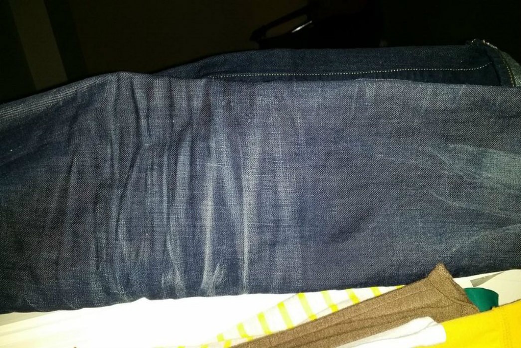 Fade of the Day – Gap 1969 Skinny Selvedge Jeans (10 months, 1 wash, 2 soaks)