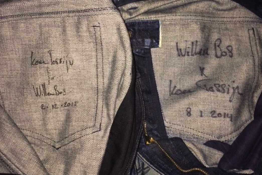 Fade of the Day – Atelier Tossijn Bespoke Jeans (21 Months, 1 Wash, 1 Soak)