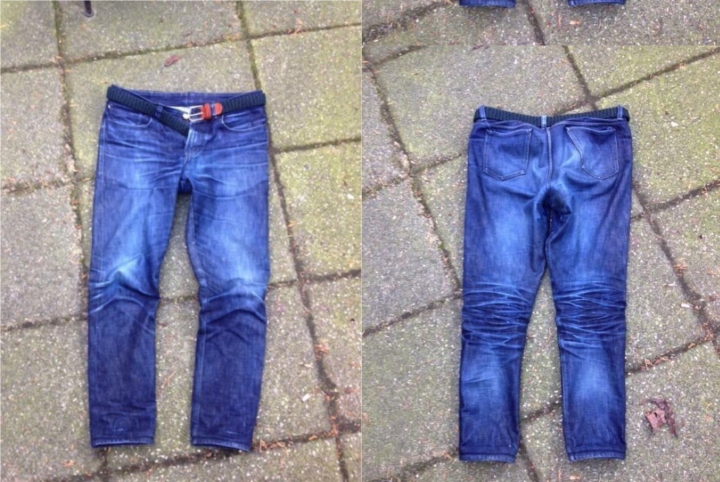 Dinkarville Bedankt mout Fade of the Day - Atelier Tossijn Bespoke Jeans (21 Months, 1 Wash, 1 Soak)