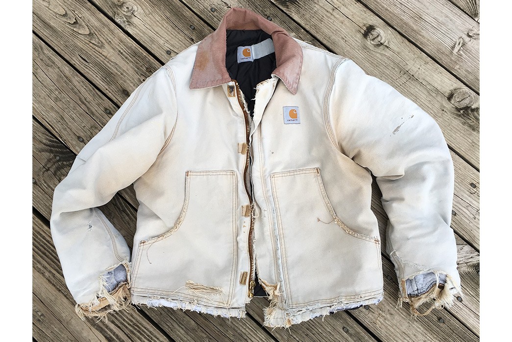 Fade of the Day – Carhartt Duck Traditional Jacket (15 Years, Unknown Washes)