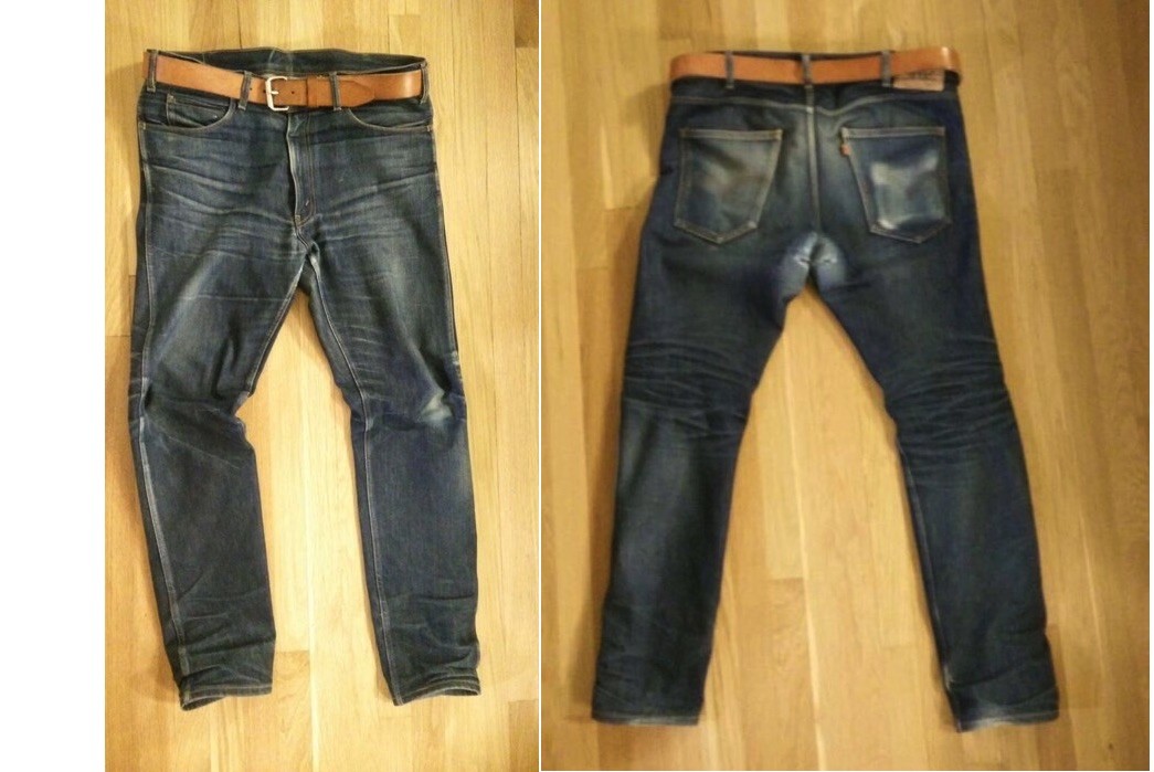 Fade of the Day – Levi’s Vintage Clothing 606 (13 Months, 2 Washes, 1 Soak)