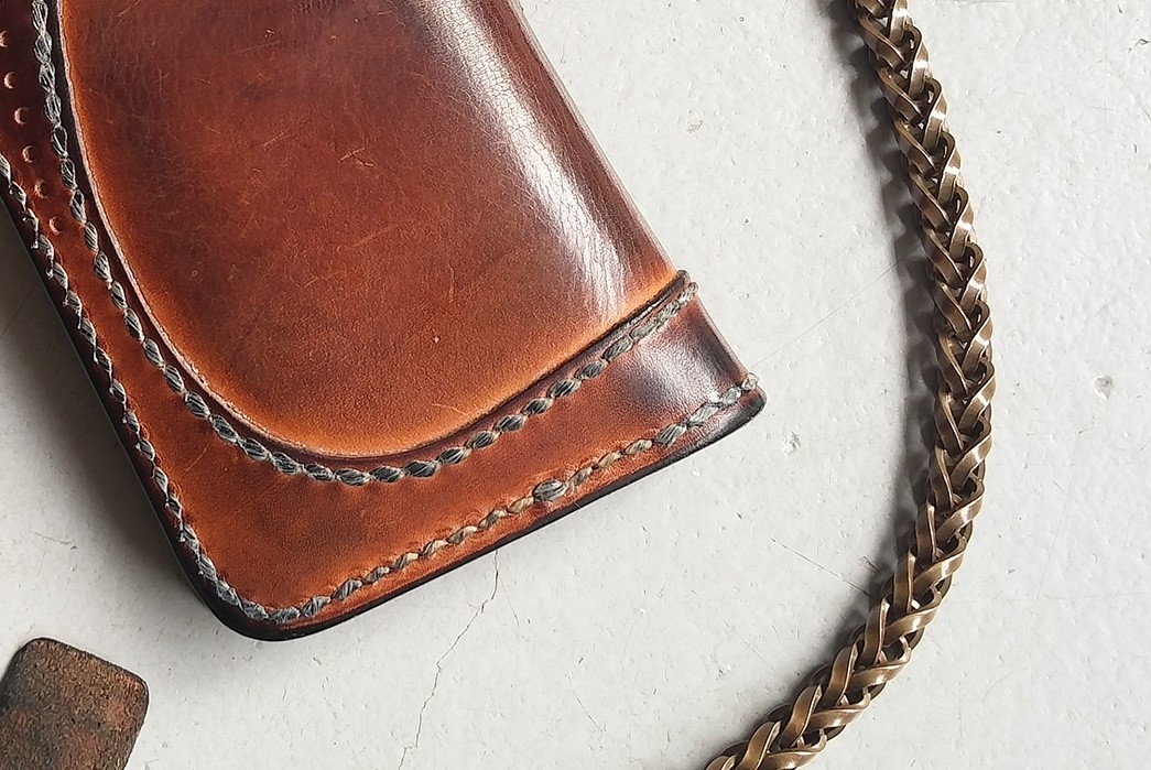 Fade of the Day – Leather Goods and Supply Long Wallet Natural Capulete (1 Year)