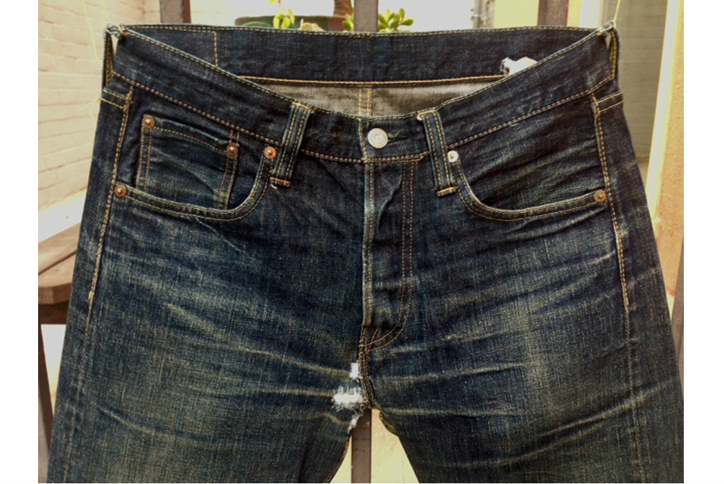 Fade of the Day - Sugar Cane 2009 (1 Year, 1 Wash, 1 Soak) Front Top
