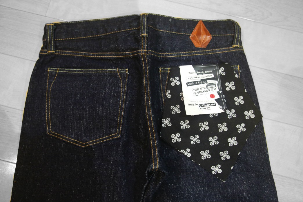 Fade of the Day - Volcom Limited 14 oz. Okayama Denim (2 Years, 2 Months, 2 Washes) Back Before