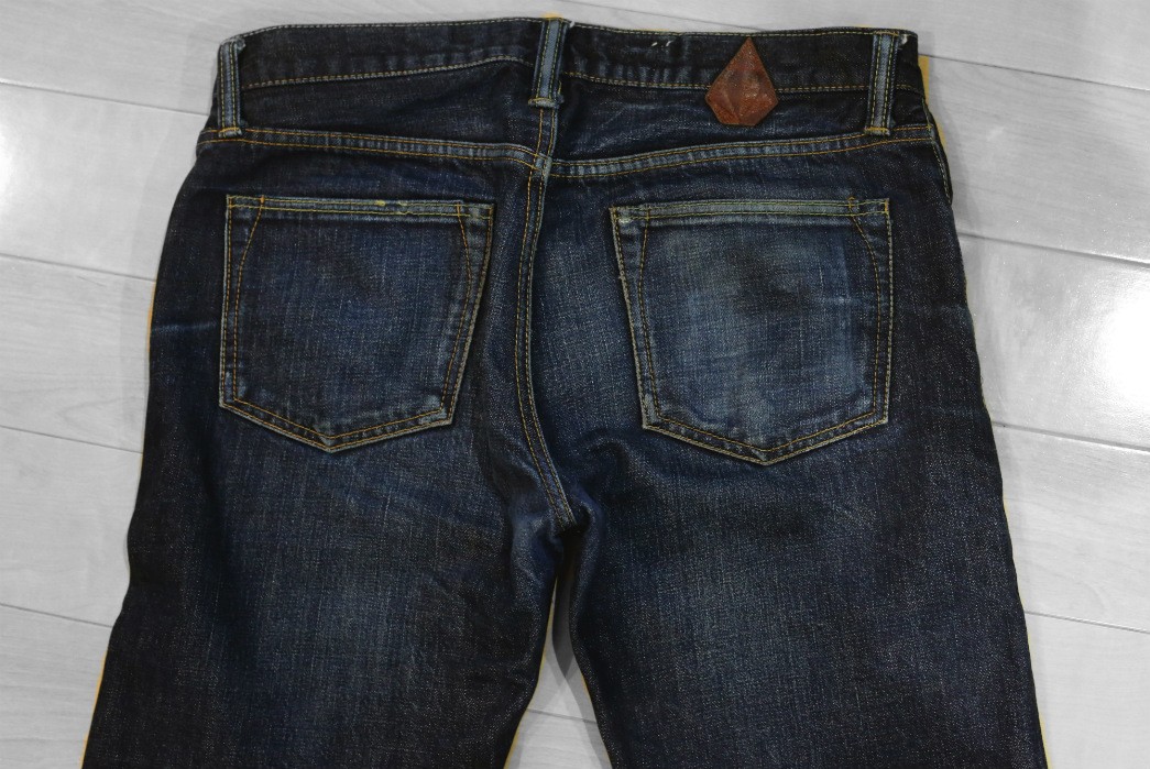 Fade of the Day - Volcom Limited 14 oz. Okayama Denim (2 Years, 2 Months, 2 Washes) Back After