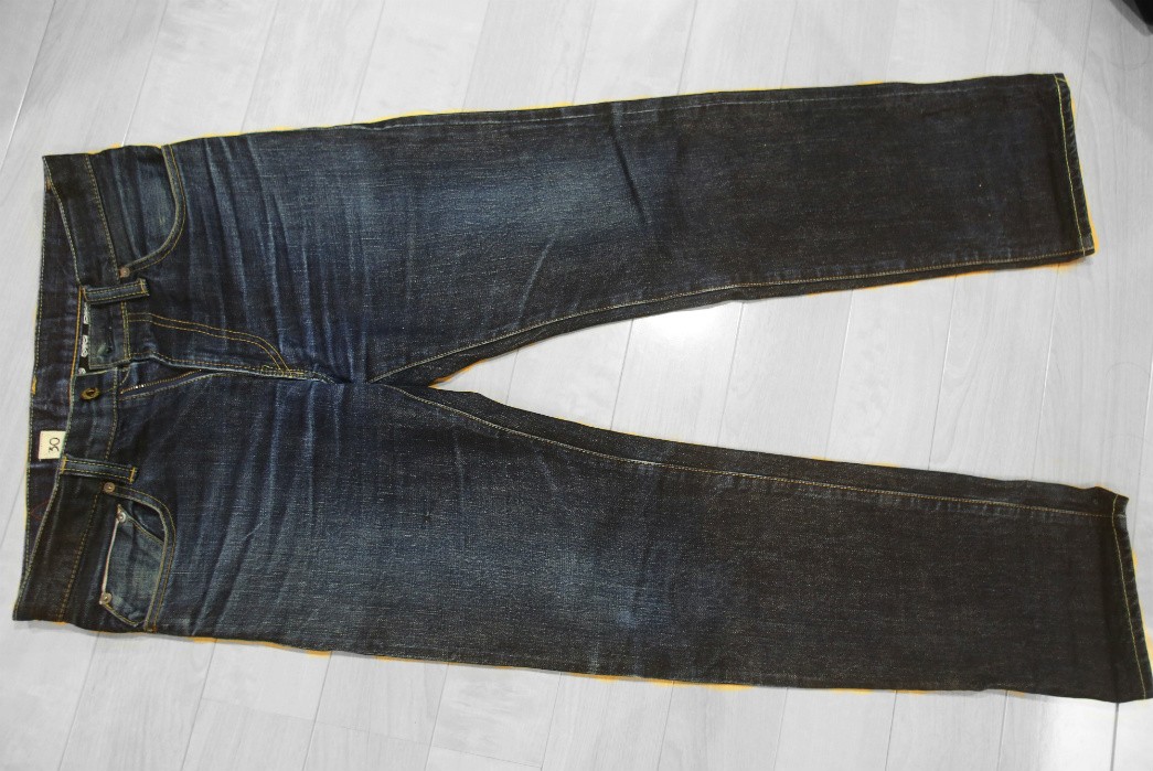 Fade of the Day - Volcom Limited 14 oz. Okayama Denim (2 Years, 2 Months, 2 Washes) - Full after