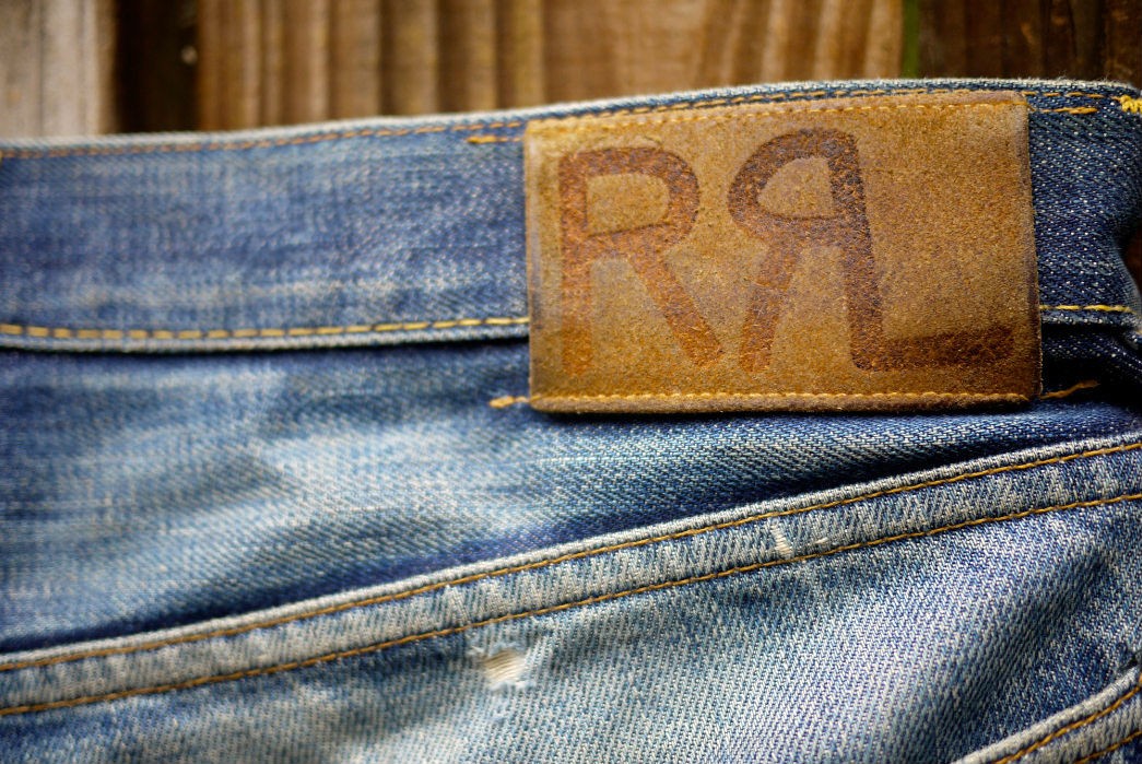 Fade Friday - RRL Rigid Slim Fit (6 Years, 7 Months, 2 Washes, 1 Soak) Back Label