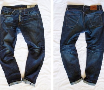 Fade of the Day - Rogue Territory Stanton 11 oz. (14 Months, 1 Wash) Front Back