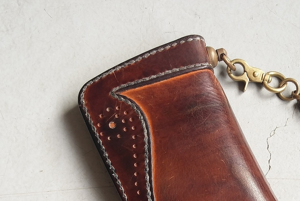 Fade of the Day – Leather Goods and Supply Long Wallet Natural Capulete (1 Year)