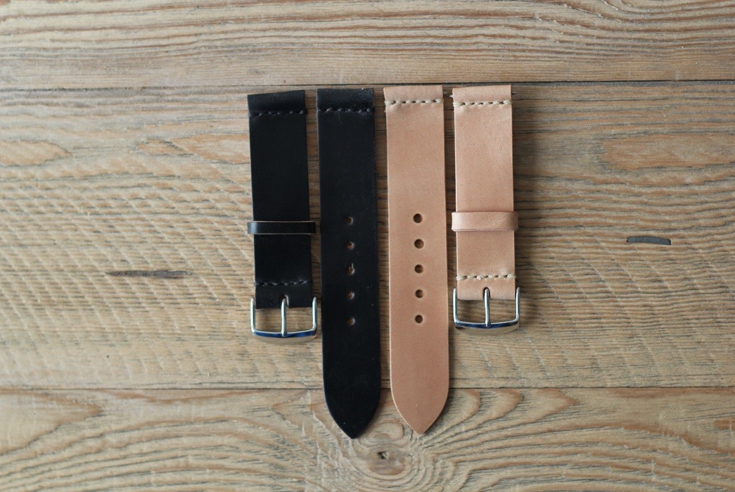 shell cordovan watch band