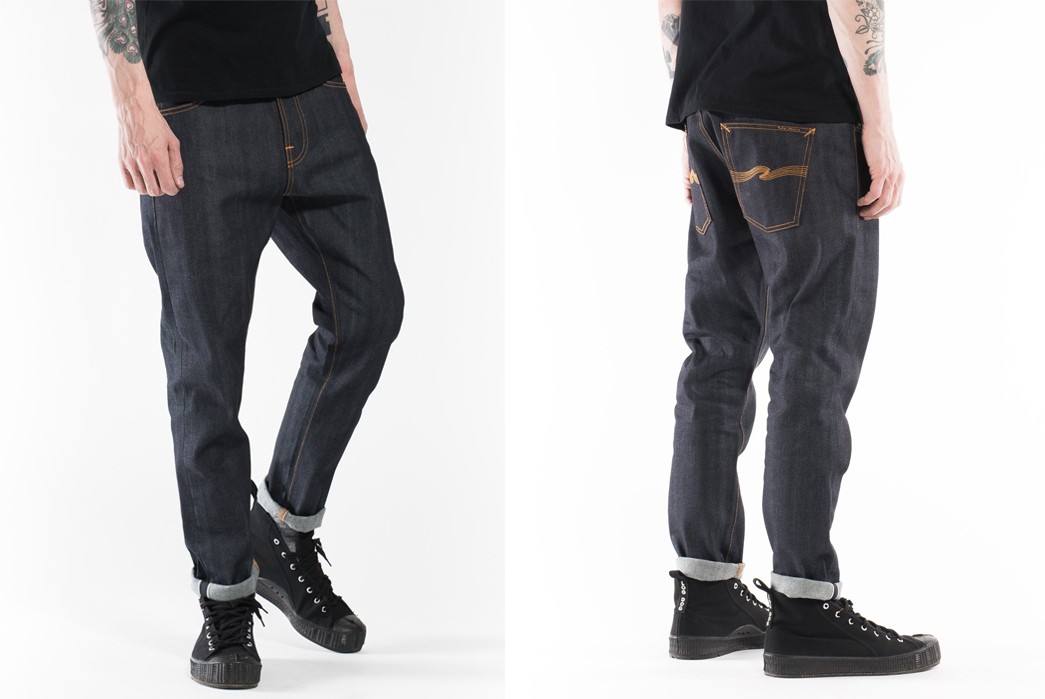 Nudie Jeans Co Brute Knut Fit front back