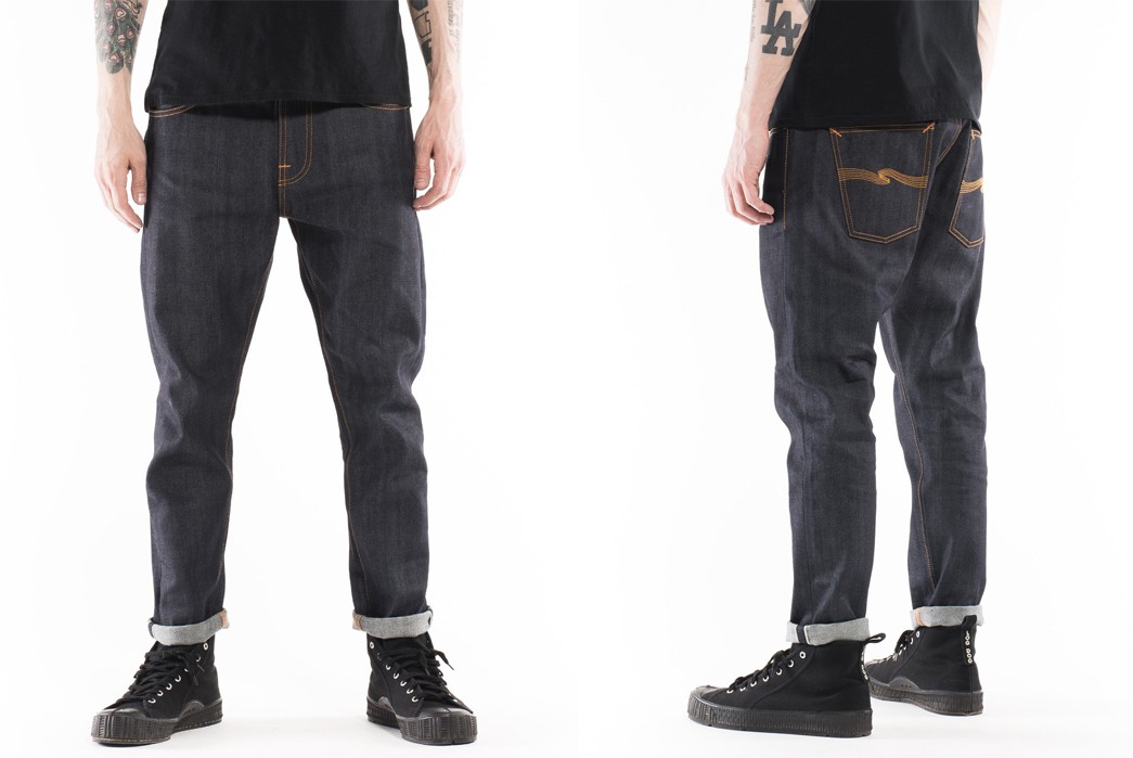 Nudie Jeans Co Brute Knut Fit front back
