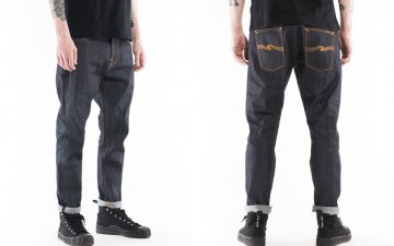 Nudie Jeans Co Brute Knut Fit Front and Back