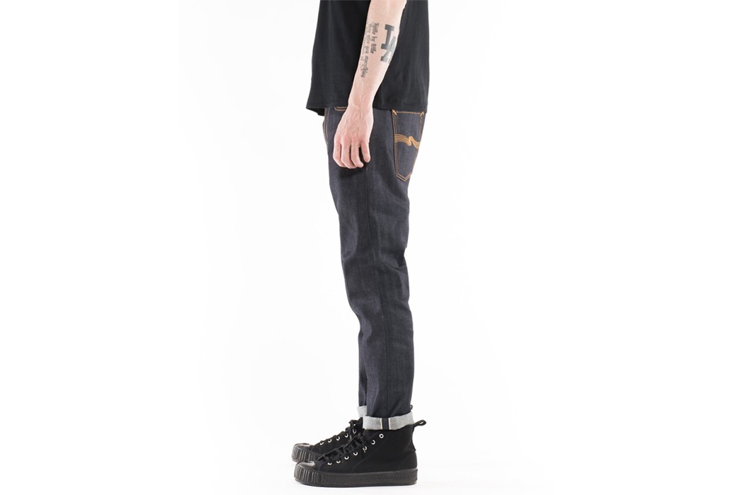 Nudie Jeans Co Brute Knut Fit side