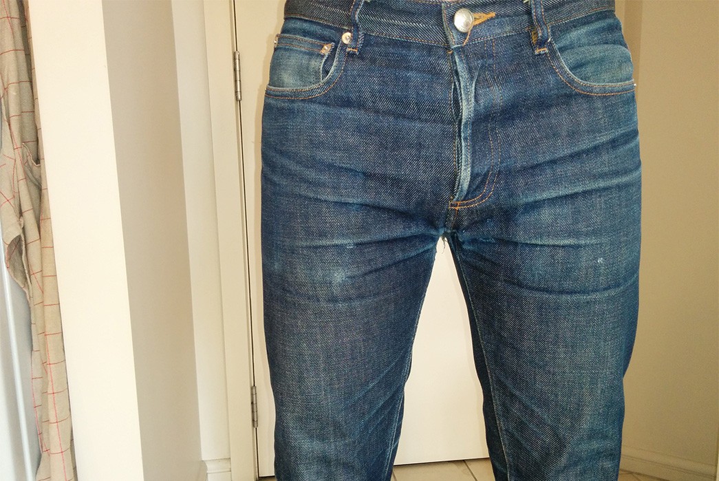 Fade of the Day - A.P.C. Petit New Standard (5 Months, 0 Washes, 0 Soaks)