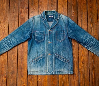 Fade of the Day - Burro Denim Jacket (14 Years, Unknown Washes, Unknown Soaks)