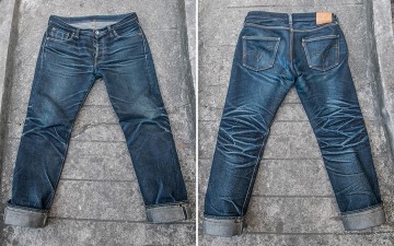 Fade Friday - Samurai Jeans S5000VX 15th Anniversary 25oz. (14 Months, 1 Wash, 2 Soaks) Details