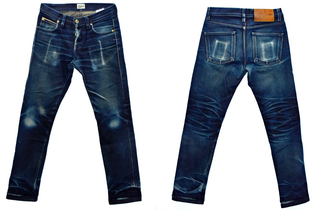 Fade of the Day – Naked & Famous Elephant 3 Skinny Guy (1 Year, 3 Washes, 2 Soaks)